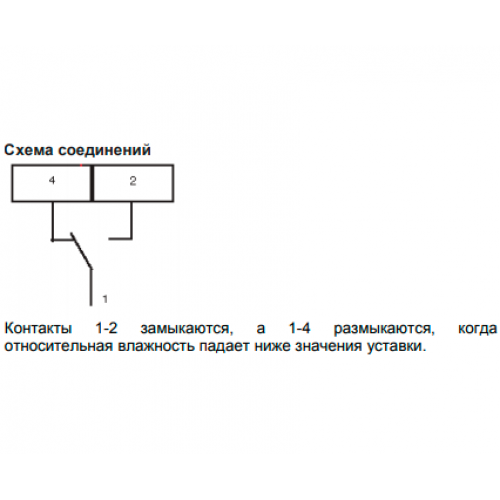 NZH-101 гигростат комнатный