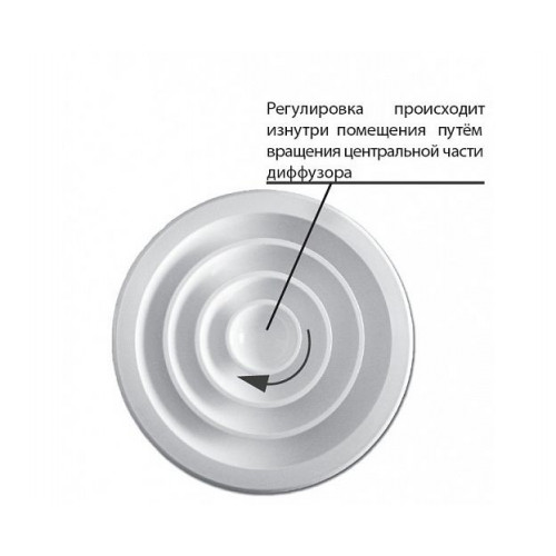 ДФА NEW 150 с клапаном веерный алюминиевый диффузор