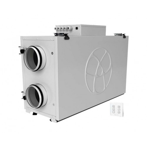 KOMFORT Ultra EC L2 300-H S14 white комнатная подвесная вентиляционная установка с сенсорной панелью управления