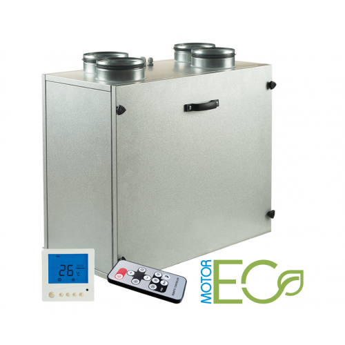 Komfort EC SE320-2x2 комнатная вентиляционная установка с рекуператором и догревом воздуха