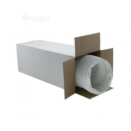 DEC PVC WHITE 160 гибкий полимерный воздуховод 15м