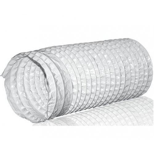 DEC PVC WHITE 102 гибкий полимерный воздуховод 15м