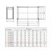 ZFK 700*400 для вставок 50/100 мм Фильтр-бокс для прямоугольных воздуховодов