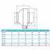 DVC 315 круглый канальный вентилятор