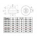 ВКВ-200 E черный канальный вентилятор (ebmpapst)